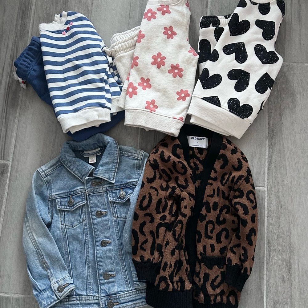 Toddler Clothing Matching Sets and Jackets - Like New - 2T